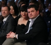 Sopot Fashion Day 2010
Pokazy najlepszych polskich 
i zagranicznych kreatorow mody
na sopockim molo i w hotelu Sheraton
Sopot 1.05.2010
N/z Pawel Orlowski z partnerka wiceprezydent sopotu  po zmarlym Arkadiuszu Rybickim
ma zostac poslem na sejm