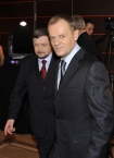 W warszawskim hotelu Inter Continental 2 lutego 2009 roku odbya si gala na ktrej uhonorowano Donalda Tuska tytuem Czowieka Roku 2008. n/z Donald Tusk