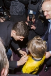 ROBERT LEWANDOWSKI AMBASADOREM UNICEF; Warszawa 23-03-2014; n/z: Robert Lewandowski