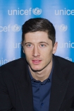 ROBERT LEWANDOWSKI AMBASADOREM UNICEF; Warszawa 23-03-2014; n/z: Robert Lewandowski