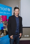 ROBERT LEWANDOWSKI AMBASADOREM UNICEF; Warszawa 23-03-2014; n/z: Robert Lewandowski