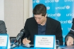 ROBERT LEWANDOWSKI AMBASADOREM UNICEF; Warszawa 23-03-2014; n/z: Robert Lewandowski