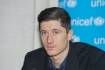 ROBERT LEWANDOWSKI AMBASADOREM UNICEF; Warszawa 23-03-2014; n/z: Robert Lewandowski