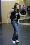 05-10-2010, Nowohuckie Centrum Kultury, krakowski casting do programu You Can Dance. n/z  uczestnik castingu