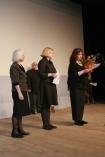 Lublin 5.04.2008r.IX Miedzynarodowe Dni Filmu Dokumentalnego Rozstaje Europy.Rozdanie nagrd w konkursie festiwalowym.
