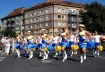 n/z parada zag ulicami Szczecina - barwna orkiestra
