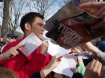 6.04.2008. Wrocaw, Stadion Olimpijski. Mionicy biegania i zdrowego stylu ycia wraz z Dariuszem Tigerem Michalczewskim i innymi gwiazdami sportu ,wystartowali do wsplnego biegu.

n/z Dariusz Tiger Michalczewski