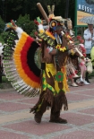 Lato 2007 w Midzyzdrojach;peruwiascy muzycy grajcy na molo
