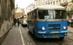 Parada autobusw w Krakowie