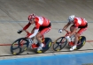 Mistrzostwa Polski w Kolarstwie Torowym 7-9.09.07 Szczecin; n/z Rafa Poper i Kamil Kuczyski Gryf Szczecin