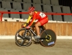 Mistrzostwa Polski w Kolarstwie Torowym 7-9.09.07 Szczecin; sprint kobiet n/z Renata Dabrowska