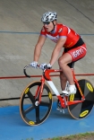 Mistrzostwa Polski w Kolarstwie Torowym 7-9.09.07 Szczecin; n/z Kamil Kuczyski Gryf Szczecin