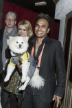 Premiera spektaklu Przekret niedoskonaly w Teatrze Capitol; Warszawa 15-09-2015; n/z: Iwona Burnat; Reggiem, Toby;  Pucci