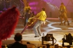 Warszawa. TVP 2. 11.4.2008. Gwiazdy Tacz na Lodzie II odcinek 6 

n/z Ola Szwed i Sawek Borowiecki

