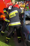 Pokaz ratownictwa tecnicznego w wykonaniu ratownikw stray poarnej z JRG w ywcu w ramach Dni Milwki