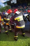 Pokaz ratownictwa tecnicznego w wykonaniu ratownikw stray poarnej z JRG w ywcu w ramach Dni Milwki