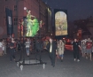 XX Midzynarodowy Festiwal Teatrw Ulicznych Krakw lipiec 2007 n/z Wdrwka Don Kichotw Parada ul. Floriaska - Rynek Gwny