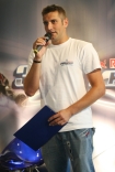 Konferencja Prasowa przed: Red Bull 3D Race - Krakw, 15.08.2007. Pojedynek 3 ywiow: samolot, bolid F1 oraz d wycigowa. n/z Maciej Dowbor