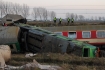 Katastrofa Kolejowa Poledno. 2 osoby zginy a kilkanacie zostao rannych w zderzeniu pocigu relacji Gdynia-Zielona Gra z ciarwk na przejedzie kolejowym, 15-11-2007