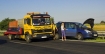 Kolizja 3 samochow osobowych na odcinku czstochowa-piotrkw  drogi krajowej nr 1 w dniu 16 lipca 2007 ok. godz 7.00