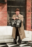 Proba spektaklu Przekret nie doskonaly w Teatrze Capitol; Warszawa 16-09-2015; n/z:  Andrzej Pieczynski