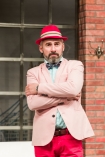 Proba spektaklu Przekret nie doskonaly w Teatrze Capitol; Warszawa 16-09-2015; n/z:  Jacek Kopczynski