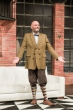 Proba spektaklu Przekret nie doskonaly w Teatrze Capitol; Warszawa 16-09-2015; n/z:  Michal Piela