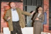 Proba spektaklu Przekret nie doskonaly w Teatrze Capitol; Warszawa 16-09-2015; n/z:  Dorota Chotecka Michal Piela