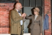 Proba spektaklu Przekret nie doskonaly w Teatrze Capitol; Warszawa 16-09-2015; n/z:  Dorota Chotecka Michal Piela