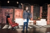Proba spektaklu Przekret nie doskonaly w Teatrze Capitol; Warszawa 16-09-2015; n/z:  Michal Figurski