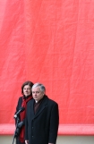 Otwarcie Muzeum Miasta Gdyni 16.11.2007 N/z Lech Kaczyski i  Maria Kaczyska