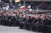 Warszawa, Plac Pisudskiego 2010.04.17. Naboestwo aobne ku czci ofiar katastrofy lotniczej
n/z Jarosaw Kaczyski