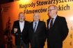 2014-12-17, Nagrody Stowarzyszenia Filmowcow Polskich, Warszawa n/z Janusz Majewski Andrzej Wajda Jacek Bromski