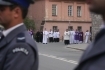 Krakw, 18.04.2010. Pogrzeb Pary Prezydenckiej Lecha i Marii Kaczyskich, ktrzy zmarli podczas katastrofy rzdowego samolotu TU-154M w Smolesku