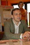 Spotkanie autorskie z Radkiem Sikorskim w warszwskim EMPiKu.