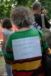 Manifestacja pielgniarek pod Kancelari Prezesa Rady Ministrw,dzie drugi