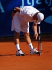 Tenisowy Turniej Artystw 2009 w Szczecinie w dn. 18-20.09.09 towarzyszacy turniejowi Pekao Szczecin Open n/z Marcin Daniec