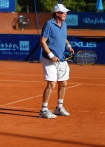 Tenisowy Turniej Artystw 2009 w Szczecinie w dn. 18-20.09.09 towarzyszacy turniejowi Pekao Szczecin Open n/z Wojciech Fibak