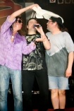 n/z (od lewej) Wojciech uczaj Pogorzelski , Cezary Zybaa , Dariusz Henczel 