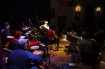 Koncert Zespou Kombajn do zbierania kur po wioskach (Zielona Gra – klub Kawon) n/z (od prawej) Pawe Koprowski,Witek Przepira,Piotr Walorski,Marcin Zagaski
,Tomasz Braewicz-Dosiko,Monika Czarnecka



