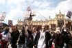 Krakw, 26.04.2008. Ponad tysic osb przeszo w Marszu Tolerancji ulicami Krakowa.