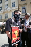 Krakw, 26.04.2008. Ponad tysic osb przeszo w Marszu Tolerancji ulicami Krakowa.