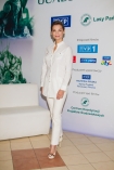 Konferencja pracowa nowego programu TVP1 - OCALONY ŚWIAT; Warszawa 28-08-2014; n/z: Olga Bonczyk