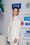 Konferencja pracowa nowego programu TVP1 - OCALONY ŚWIAT; Warszawa 28-08-2014; n/z: Olga Bonczyk