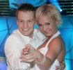 28.09.2007 odby si prolog programu "Gwiazdy Tacz na  Lodzie". 4 pary rywalizoway o wejcie do gwnej czci programu. n/z Aneta Kowalska i Rafa Mroczek .