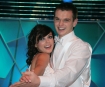 28.09.2007 odby si prolog programu "Gwiazdy Tacz na  Lodzie". 4 pary rywalizoway o wejcie do gwnej czci programu. n/z Katarzyna Glinka i uksz Dzibek.