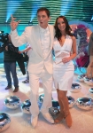 28.09.2007 odby si prolog programu "Gwiazdy Tacz na  Lodzie". 4 pary rywalizoway o wejcie do gwnej czci programu. n/z Michaela Krutska i Przemysaw Babiarz.