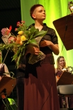 n/z Anna Jzefina Lubieniecka podczas koncertu "Psaterz Wrzeniowy", ktry odby si w Hali Mistrzw we Wocawku.
