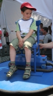 Piknik Naukowy Radio BIS n/z pojazd zbudowany z odkurzacza