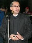 Otwarcie boiska o sztucznej nawierzchni Hutnik Krakw. n/z Wiceminister sportu Radosaw Parda (LPR).